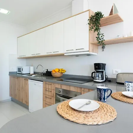 Agaete White&blue House Apartment *